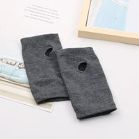 Men's And Women's Autumn And Winter Thin Spring And Summer Cotton Half Finger Sports Fingerless Gloves
