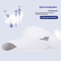 Visor Hat Womens Summer Sun Hat Breathable Baseball Cap