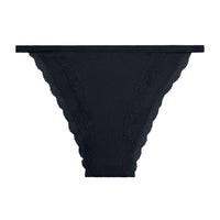 Lace Solid Color Low Waist Cute Girl Thin Briefs