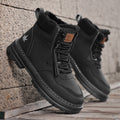 Men's Snow Boots Plus Size Fleece-lined Warm