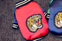 Tiger head and two legs pet clothes