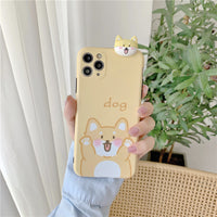 Silicone cartoon mobile phone case