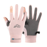 Leaky Two-finger Gloves Men's Summer Riding Outdoor Fishing Thin Section