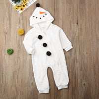 Hooded snowman jumpsuit