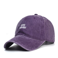Washed Cotton Printed Hat Old Dad Hat
