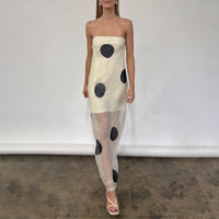 Women's Slim-fit Suspender Dress