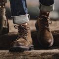 Men's Retro Workwear Mid-top British Martin Boots