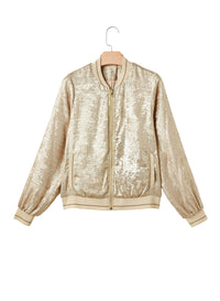 Solid Color Short Women's Casual Versatile Multi-pocket Jacket