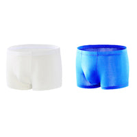 Men's Fashion Simple Solid Color Boxer Briefs