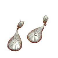New Style Silver Needle Earrings Womens Water-drop Shape