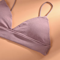 Seamless Triangle Cup Underwear Outer Chest Thin Beautiful Back