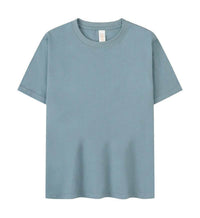 Children's Solid Color Round Neck Short Sleeves T-shirt