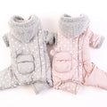Autumn And Winter Four-legged Small Dog Padded Coat