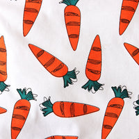 Children's Spring And Autumn Cartoon Rabbit Ears Long Sleeve Printed Jumpsuit