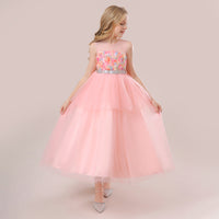 Children's Fashion Casual Solid Color Dress