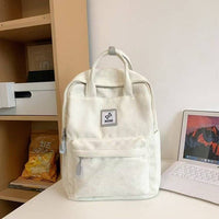 College Student Retro Hand-carrying Backpack Simple Fashion Backpack