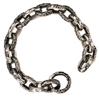 Mens Retro-Style Fashion Titanium Steel Bracelet