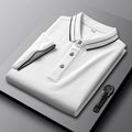 Summer Lapels Short-sleeved T-shirt Men's Slim Fit Casual Polo Shirt