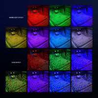 Decoration Ambience Light Car Charging Sole Modification Wireless Colorful Voice Control Atmosphere