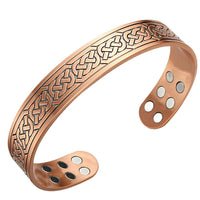 Retro-style Energizing Open-adjustable Pure Copper Magnetic Bracelet