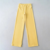 New Winter Fleece-lined, Extra-thick Warm Casual Straight-leg Pants