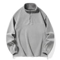 Mens Winter Fleece Pile Lambswool Jumper