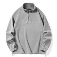 Mens Winter Fleece Pile Lambswool Jumper