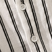 Fashion Japanese Style Striped Shirt For Men