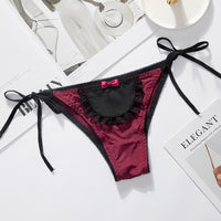 Lace-up Low Waist Lace-up Briefs