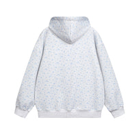 Printed Bowknot Small Floral Sweater