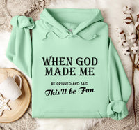 Hooded Sweater Loose Autumn And Winter European And American Top