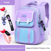 Schoolbag Boy Elementary School Students Three Four To Six Grade