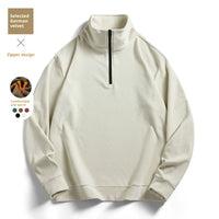Loose All-match Dralon Bottoming Shirt Warm Long Sleeve T-shirt
