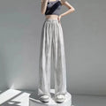 Loose Casual Draping High-waisted Pants For Women
