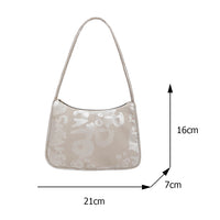 Transparent Jelly Western Style One-Shoulder Crossbody Bag