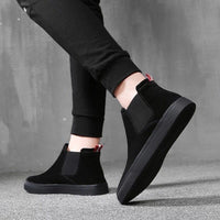 Autumn And Winter Warm Men's Casual All-matching Korean Cotton Shoes