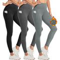 Women's Cropped High Waist Velvet Padded Thick Leggings Tight Sports Hip Raise Yoga Pants