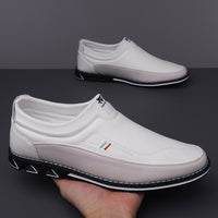 Men's Shoes Casual Foreign Trade Big Foot Shoes Business Fashion Comfortable