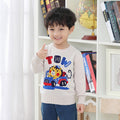 Cartoon cute car car warm sweater