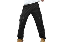 Winter Many New Men's Leisure Pants Pocket Tooling Plus