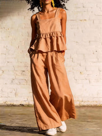 Loose-fit Camisole And Pants Set