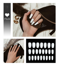 Matte Matte Super Long Ballet Nail