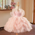 Girls' Catwalk Piano Performance Dress Princess Pettiskirt