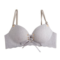 Front drawstring smooth seamless girl underwear