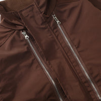 Loose Casual American Street Solid Color Long Sleeve Pilot Coat