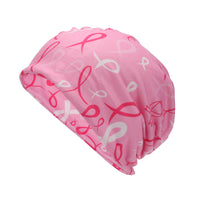 Breast Cancer Awareness Day Patterned Headscarfhat