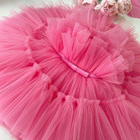 Children's Dress Fluffy Gauze Girl Princess Dress