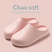 Womens EVA Slippers With A Non-slip Waterproof And Oil-resistant Outer Layer For Outdoor Wear