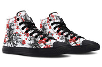 Printed Couple High-top Canvas Shoes