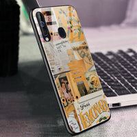 Anti-drop nostalgic illustration mobile phone case